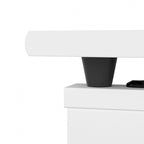 Bureau assis-debout en L 3 positions 60W avec huche, par Bush Furniture