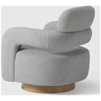 Fauteuil pivotant Bayville 29 po en sherpa (lot de 2)