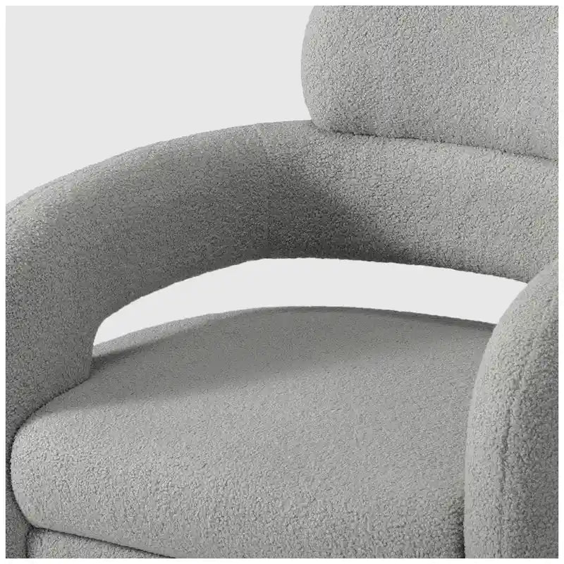 Fauteuil pivotant Bayville 29 po en sherpa (lot de 2)