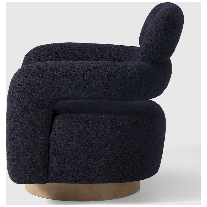Fauteuil pivotant Bayville 29 po en sherpa (lot de 2)