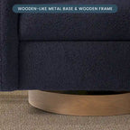 Fauteuil pivotant Bayville 29 po en sherpa (lot de 2)
