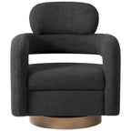 Fauteuil pivotant Bayville 29 po en sherpa (lot de 2)