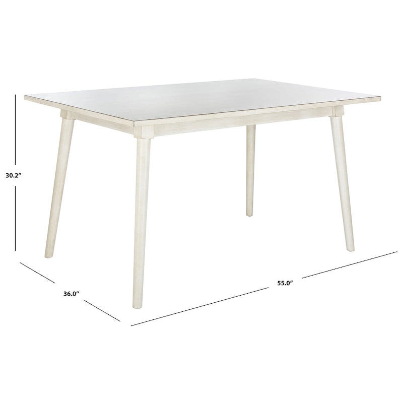 Table de salle à manger rectangulaire SAFAVIEH Tia - 55L x 36P x 30H