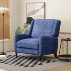 Fauteuil inclinable surdimensionné en tissu texturé Roomfitters, fauteuil inclinable confortable pour le salon