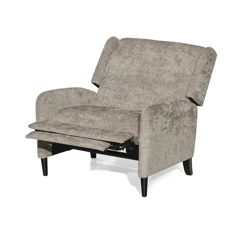 Fauteuil inclinable surdimensionné en tissu texturé Roomfitters, fauteuil inclinable confortable pour le salon