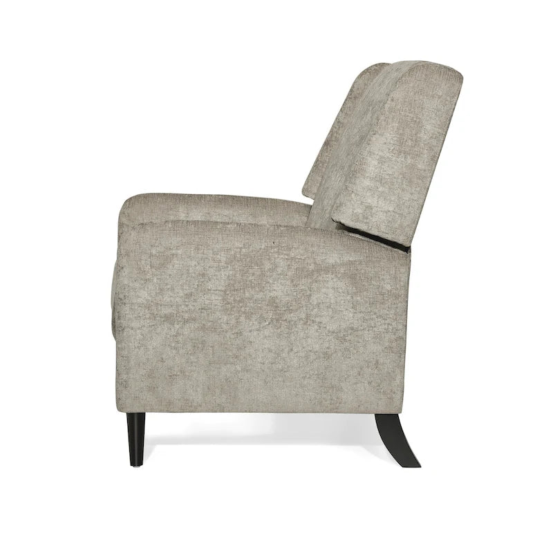 Fauteuil inclinable surdimensionné en tissu texturé Roomfitters, fauteuil inclinable confortable pour le salon
