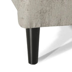 Fauteuil inclinable surdimensionné en tissu texturé Roomfitters, fauteuil inclinable confortable pour le salon