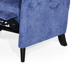 Fauteuil inclinable surdimensionné en tissu texturé Roomfitters, fauteuil inclinable confortable pour le salon