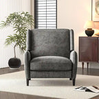 Fauteuil inclinable surdimensionné en tissu texturé Roomfitters, fauteuil inclinable confortable pour le salon