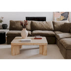 Élément de canapé modulaire Tami Aurelle Home – Module d'angle – 38 x 38