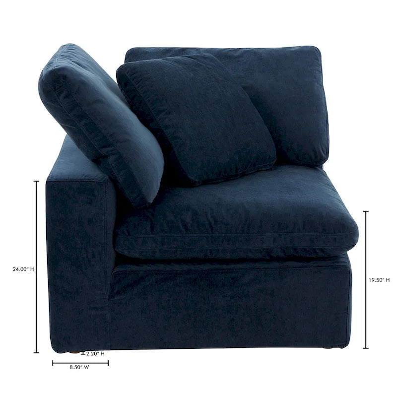 Élément de canapé modulaire Tami Aurelle Home – Module d'angle – 38 x 38