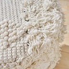 Tabouret en tissu bohème fait à la main Roja par Christopher Knight Home