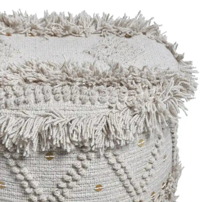 Tabouret en tissu bohème fait à la main Roja par Christopher Knight Home