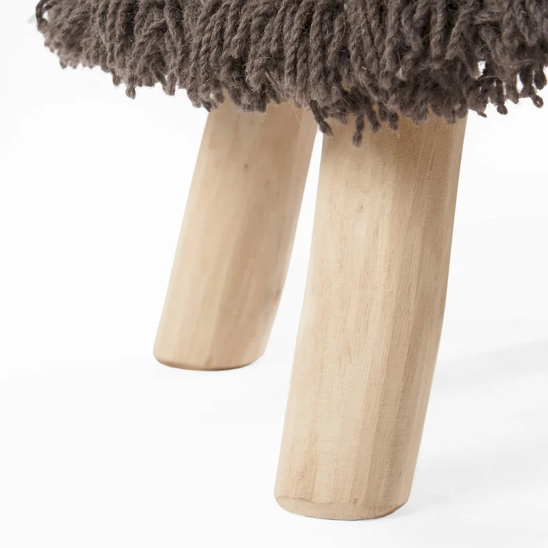 Tabouret en tissu bohème fait à la main Roja par Christopher Knight Home