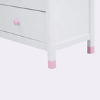 Commode de rangement en bois à 6 tiroirs