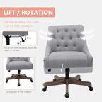 Fauteuil de salon à rotation à 360 degrés et coque réglable