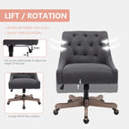 Fauteuil de salon à rotation à 360 degrés et coque réglable