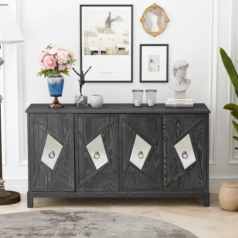 Cabinet moderne à 4 portes